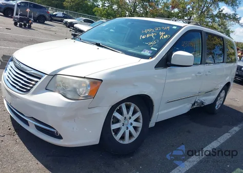 2013 Chrysler Town & Country Touring from USA, damaged, VIN 2C4RC1BGXDR598219